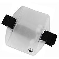 Menda 35193 Anti-Static Control Products HOLDER, ARM BADGE, ESD, 2-3/8INX3-3/8IN (IS), CLEAR
