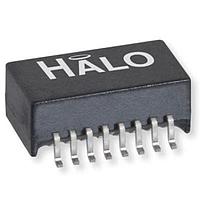 HALO Electronics TG83-2006N2RLTR Module 10BASE-T SMD 16P Dual Port 1:1, 1:2