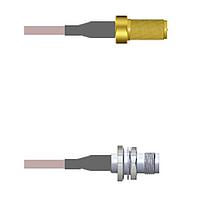 Amphenol Custom Cable Q-7104E0005011i RF Cable Assemblies SMA-SJ/TNC-SJB G316 11I