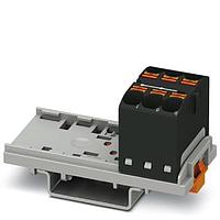 PHOENIX CONTACT 3273540 Push-In Distribution Block PTFIX 6X4-NS35 BK