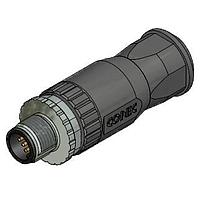 Amphenol CONEC 43-00100 M12 Male Connector 4P M12 PLUG AXIAL FIELD ATTACH