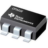 Texas Instruments OPA836IRUNR Operational Amplifiers Very Low Pwr RRO Neg Rail in VFB Op Amp A 595-OPA836IRUNT