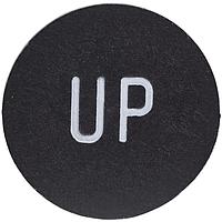 Square D 9001B253 Legend Plate, Up PUSH BUTTON LEGEND PLATE 30MM, Type B