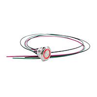 E-Switch SV7FW3SS-3H1 Anti-Vandal ANTI-VANDAL, 2A 36VDC, SPST Off-(On), Panel Mount, Front Wire Leads 500mm