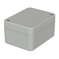 BOPLA 02206094 Enclosures for Industrial Automation ENCLOSURE, EUROMAS PC, 65 X 50 X 35MM, POLYCARBONATE V0, RAL 7035, M 206-V0