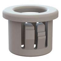 Essentra Components 22MP04375 Snap Snap Bushing, .437 Hole, .312 ID, .406 Thick