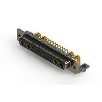 EDAC 630-21W4240-3N3 Mixed Contact D-Sub Connectors Right-angle Power Combo D-Sub Connector