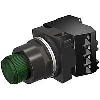 SIEMENS 52BT6B3A Push-to-Test PTT PL/ILL PB,NEMA4X,FV,6V,GRN,NO-NC