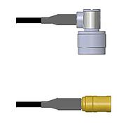 Amphenol Custom Cable Q-2C03W0003120i RF Cable Assemblies N-RP/SMB-SP G174 120I