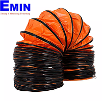 Danrel DR-TP17/19/21/23 PVC Reinforced Flexible Fan Ducting Raw Material Black PVC Adhesive Tape Rubber Strips