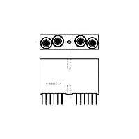 AMP Connectors - TE Connectivity 448821-1 Rack & Panel Connectors KIT TWINAX BOARD MNT 4 POS