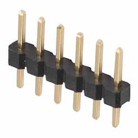 Harwin M22-2510605 Pin Strip 6 PIN SIL VERTICAL GOLD PIN HEADER