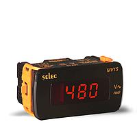 SELEC MV15-AC-200/2000mV Digital Ampere Meter (48x96)
