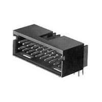 AMP Connectors - TE Connectivity 103166-4 Shrouded SHROUDED RA DUAL 12 detent windows