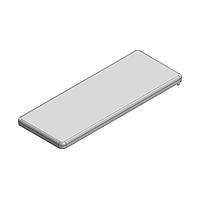 Masach Tech MS737-10S EMI/RFI Shield, One-Piece 73.7 x 28.1 x 2.9mm One-piece Drawn-Seamless RF Shield/EMI Shield (CRS)