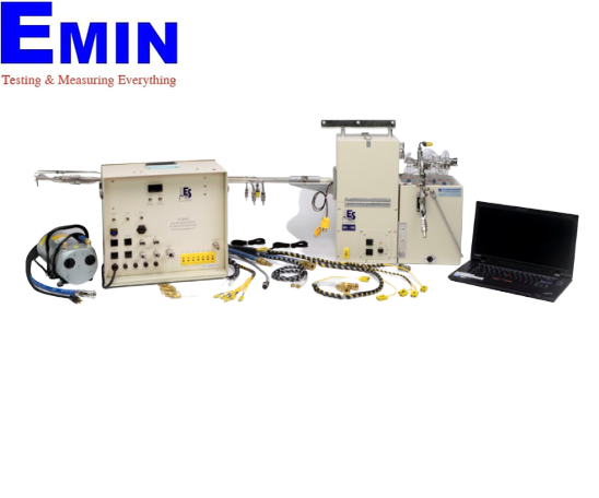 Inspection support for emissions gas sampling equipment used in environmental monitoring