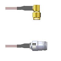 Amphenol Custom Cable Q-3501V000R024i RF Cable Assemblies SMA-RP/N-SJ G316D 24I