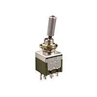 NKK Switches MNL13TCW01 Toggle Switches LED TIPPED TOGGLE
