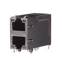 Abracon ARJM21A-J3752ZZEWCB Magnetic Jack RJ45 10GBASE-T 2x1 Right Angle N/A Through Hole