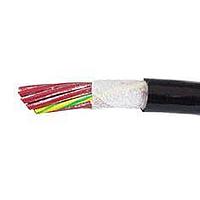 Alpha Wire 85104 BK002 Commercial Application 10 AWG 4 Conductor 600V Unshielded PVC PVC, 500 ft Spool - Black