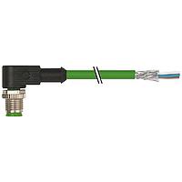 SIEMENS 3RK19022HC10 PROFINET CABLE,PREFAB,1XM12 4-CORE,SHLD,10M,D