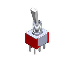 Dailywell 1MD1T6B11M2QES Toggle Switches SWITCH TOGGLE DPDT