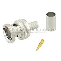 Conector Fairview SC6027 (75 Ohm,BNC Male, RG59, RG62, RG71 Cable)