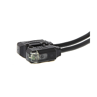 OMRON E3T-ST22M 2M Ultracompact, Ultrathin Photoelectric Sensor with Built-in Amplifier (300 mm, through-beam, NPN, Dark-ON)