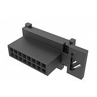 Amphenol FCI 10160855-16GLF Plugs MinitekPwr 3.0DualRow Plug 16 POSBlack