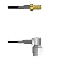 Amphenol Custom Cable Q-2V04T0003120i RF Cable Assemblies SMA-SJ/TNC-RP G174 120I