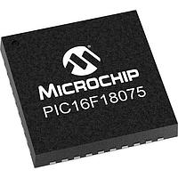 Microchip Technology PIC16F18075-I/MP MCUs 14KB Flash, 128EE, 1KB RAM, 10b ADC, PWM, CCP, HLT, WDT, PPS, EUSART, SPI/I2C