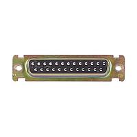 Cinch DBCE25S Receptacle DSUB 25 F CRIMP CLIN G ZINC