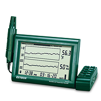EXTECH RH520B-NIST Humidity and Temperature Chart Recorder W/NIST (30~ 60°C, 1~99%)
