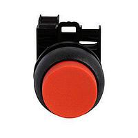 Eaton M22S-DH-R-K10 Pushbutton Switches NON-ILL MOM PB BLK-BZL EXTD RED 1NO