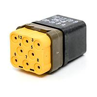 DEUTSCH - TE Connectivity DMC-M 08-16 BA Rectangular MIL Spec Connectors DMC-M 08-16 BA