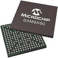 Microchip Technology SAM9X60-V/DWB Microprocessors - MPU ARM926 MPU, BGA, EXT. TEMP