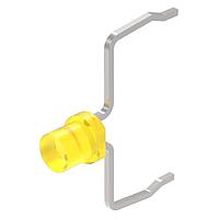 EAO 10-2603.3174S Single Color LEDs YLW LED 2.9V T1 Bi-Pin 600mcd 580nm