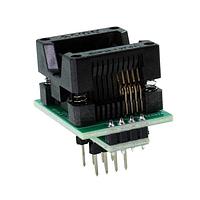 Chip Quik SK0014 Socket Adapters SOIC-8 Wide Socket to DIP-8 Adapter (5.4 mm body, 1.27 mm pitch)