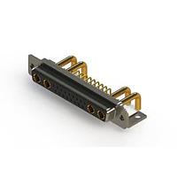 EDAC 630-21W4650-3NC Mixed Contact D-Sub Connectors Right-angle Power Combo D-Sub Connector