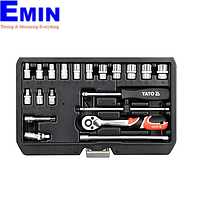 Yato YT-14491 Ratchet socket set 1/4" 20pcs