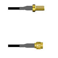 Amphenol Custom Cable Q-2V03B0003018i RF Cable Assemblies SMA-SJ/SMA-SP G174 18I