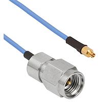 Amphenol SV Microwave FSSMPS-047-MS292-180 RF Cable Assemblies SMPSStraight F 2.92mmStraight M 18"Cable