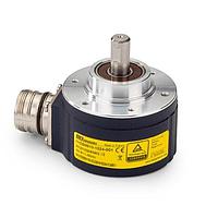 Sensata Technologies - BEI Sensors DSM510-2048S014 Incremental 58MM, 10MM dia shaft, 11-30 Vdc supply and 1 Vpp Output Dual Sin/Cos with Index 02048 ppr, Radial Cable termination - 8 cond. - 2 meters - With shaft key