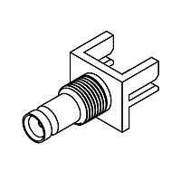 Molex 73174-0470 RF Connectors / Coaxial Connectors 1.0/2.3 JACK,PCB,EDGE MNT, 50 OHM