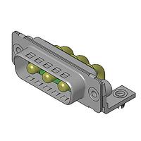 Molex / FCT 173107-0641 Mixed Contact D-Sub Connectors FCT ML DSUB RA PC PLG 3W3 W/CLINCH