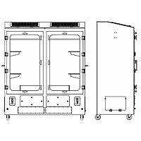 Air Science FDC-008DGL-G Evidence Drying Cabinet (60")