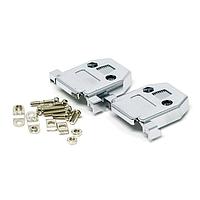 AIM-Cambridge / Cinch Connectivity Solutions 40-9715HS Two Piece Backshell HOOD PLASTIC 15 POS. METALIZED DELUXE