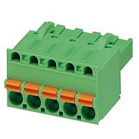 PHOENIX CONTACT 1950492 Plugs 5 Pos 5.08mm pitch Plug 24-12AWG Spring