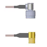Amphenol Custom Cable Q-2G03V000H011i RF Cable Assemblies N-RP/SMB-RP G142 11I