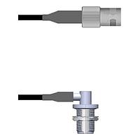 Amphenol Custom Cable Q-0901S0008096i RF Cable Assemblies BNC-SJ/N-RJB RG58 96I